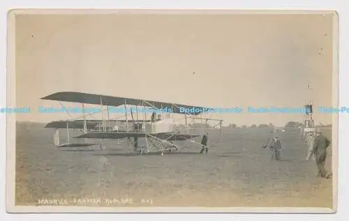 C024159 Maurice Farman Flugzeug. Aktuelle Postkarte