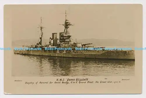 C024173 H. M. S. Queen Elizabeth. Flaggschiff von Admiral Sir David Beatty. C in C G