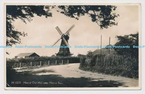 C024280 Alte Mühle Herne bei Herne Bay. E. T. W. Dennis. Zierliche Serie. RP