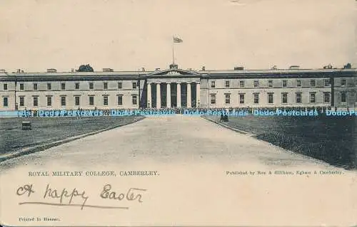 C024445 Royal Military College. Camberley. Box und Gillham