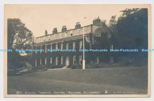C024629 Clitheroe. Waddow. Trainingszentrum. Girl Guides. E. Pye. 1933