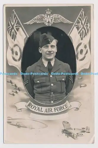 C025031 Royal Air Force. Soldat. Postkarte
