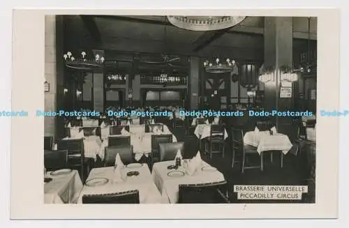 C025473 Piccadilly Circus. Brasserie Universelle. Werbefotos. RP