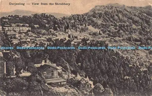 R180081 Darjeeling. Blick vom Strauch