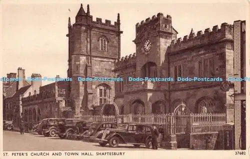 R180185 Peterskirche und Rathaus. Shaftesbury. Süßer. Nr 37682