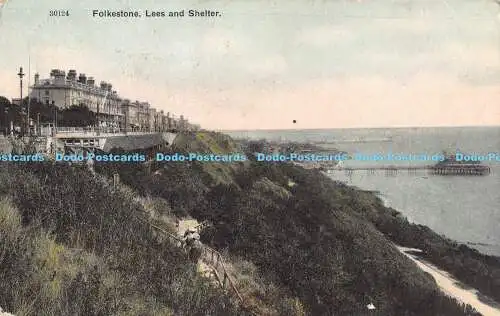 R180415 Folkestone. Hefe und Unterstand. Photochrom. Nr 30124