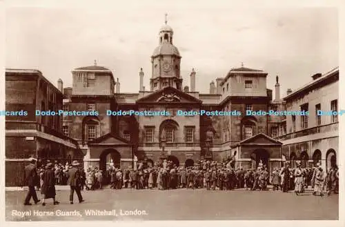 R181636 Royal Horse Guards. Whitehall. London. RP