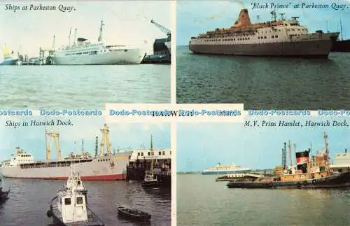 R680170 Harwich. Wird in Harwich Dock versendet. M. V. Hamlet. Versand am Parkeston Quay. H