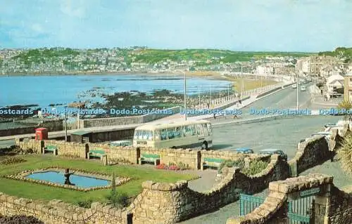 R680249 Penzance. Die Promenade. Jarrold and Sons Ltd. Cotman Farbserie