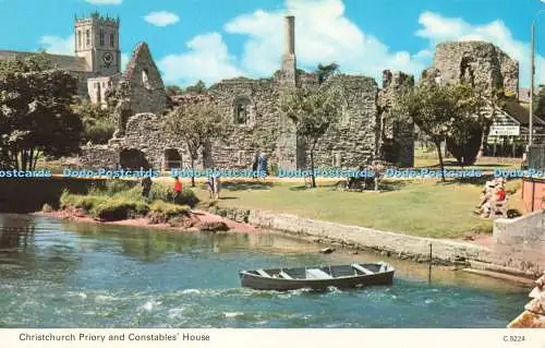 R680594 Christchurch Priory and Constable House. E. T. W. Dennis and Sons Ltd. P