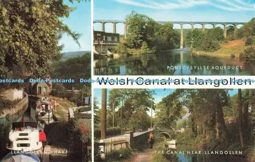 R680492 Welsh Canal at Llangollen. Der Kanal. in der Nähe von Llangollen. Pontcysyllte Aque