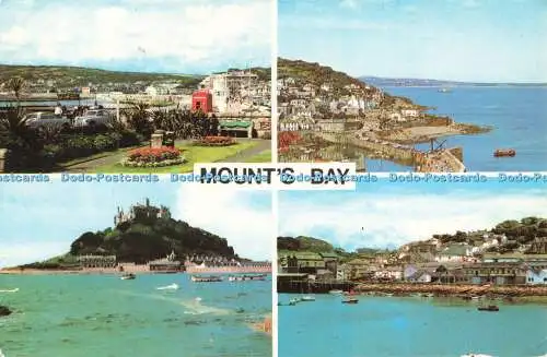 R680765 Mount Bay. Mausloch. St. Anthony Gardens. Penzance. Der Hafen. Newlyn