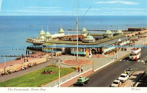 R680902 Herne Bay. Die Promenade. Elgate Postkarten