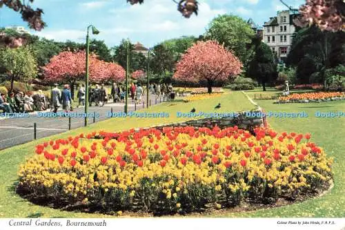 R680962 Bournemouth. Central Gardens. John Hinde Ltd. 1967