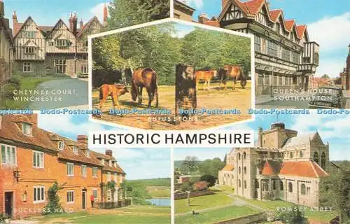 R682144 Historic Hampshire. Rufus Stein. Winchester. Cheyney Court. Southampton.