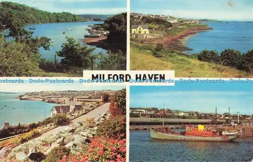 R682506 Milford Haven. Die Pille. Gesamtansicht. Die Docks. Hakin Point. Multi Vie