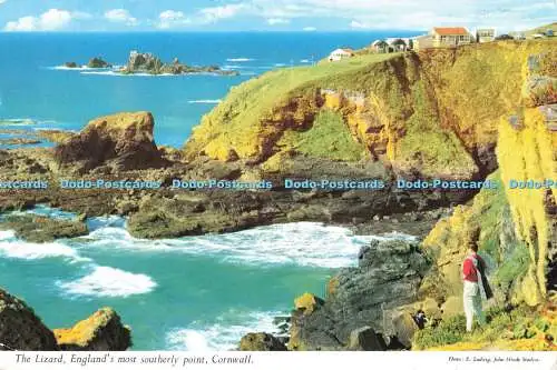R682551 Cornwall. England Most Southerly Point. Die Eidechse. John Hinde Ltd.E.L