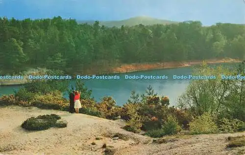 R683990 Blue Pool Nr. Bournemouth. Die fotografische Grußkarte. Naturfarbe