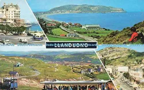 R682752 Llandudno. Pier Ansatz. The Bay. Mostyn Street. Bamforth and Co. Ltd.
