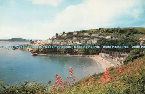 R684198 Cornwall. Der Strand. Hannafore Point und St. George Island. Looe. Jarrol