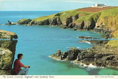 R681889 Cornwall. England Most Southerly Point. Die Eidechse. John Hinde Ltd.E.L