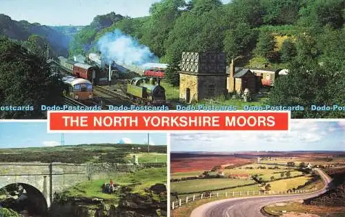 R684288 The North Yorkshire Moors. Bahnhof Goathland. Bamforth. Farbe Gl