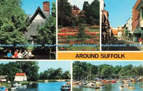 R683135 Rund um Suffolk. Yachtbecken. Oulton Broad. Fotopräzision. Colourmaste