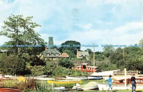 R683288 Norfolk Broads. Ranworth. Jarrold. 1967