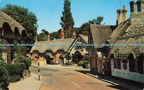 R684647 I.W. Shanklin. Das alte Dorf. Plastichrome von Colourpicture. Nahe. 19