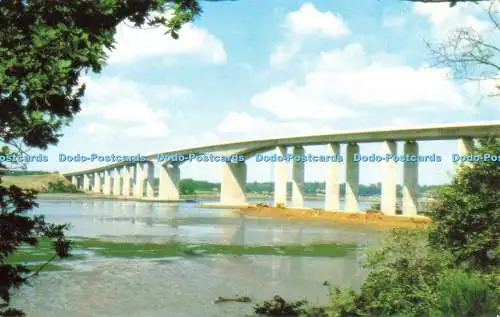 R684727 Suffolk. Die Orwell Bridge. F. W. Pawsey