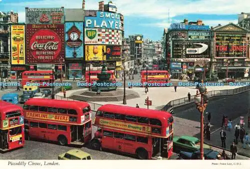 R685805 London. Piccadilly Circus. John Hinde. Franz Lazi