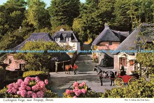R685864 Devon. Cockington Forge in der Nähe von Torquay. John Hinde. E. Ludwig