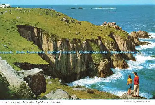 R684957 Cornwall. Lands End und Longships Leuchtturm John Hinde