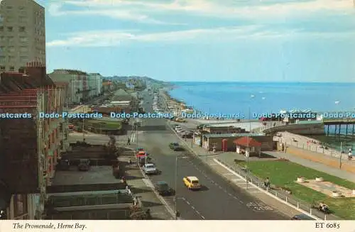 R686313 Herne Bay. Die Promenade. Elgate Postkarten