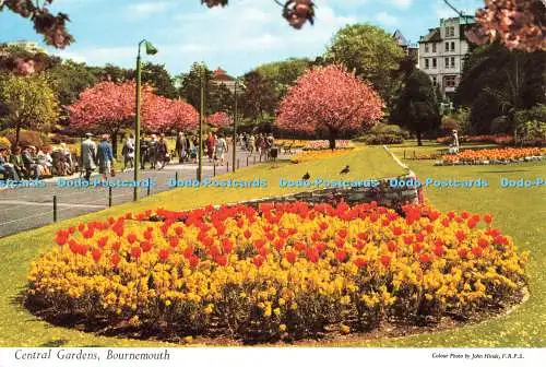 R686621 Bournemouth. Central Gardens. John Hinde. Donner und Clayden. Dearden a