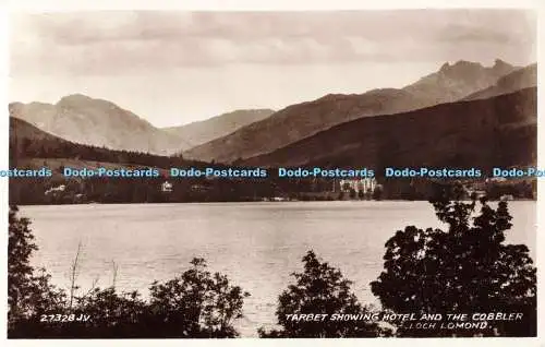 R687206 Loch Lomond. Tarbet zeigt Hotel und Schuster. Valentinstag. RP