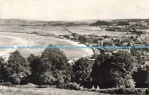 R687552 Minehead von North Hill. Valentinstag. RP