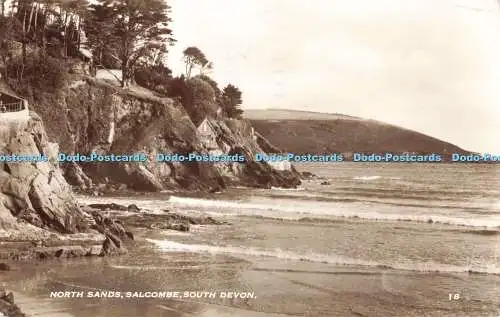 R687750 Salcombe. South Devon. North Sands. 1953