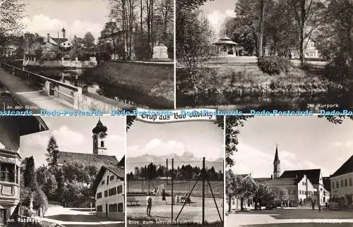 R687860 Gruss aus Bad Aibling. An der Glonn. C. Schweizer. Multi View