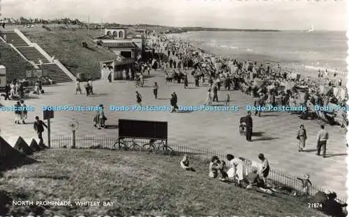 R688531 Whitley Bay. Nordpromenade. J. Salmon. RP