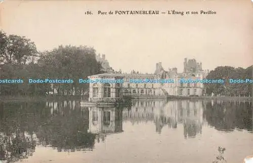 R688095 Parc de Fontainebleau. L Etang et son Pavillon. E.L.D