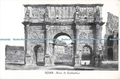 R688151 Roma. Arco di Costantino. Postkarte