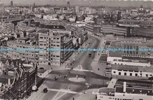 R689907 Rotterdam. Panorama Rochussenstraat. Gebr. Spanjersberg. 1956