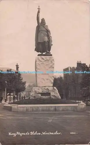 R691024 Winchester. König Alfred Statue. Rood Bros