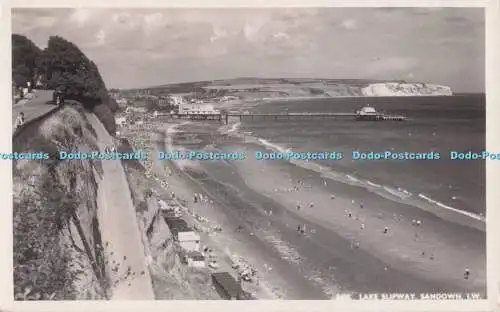 R688992 I.W. Sandown. See Slipway. Nahe. Echtfoto Postkarte. 1957