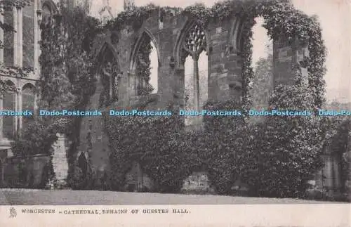 R689253 Winchester. Kathedrale. Reste des Gästesaals. stecken. Stadt und Gemeinde. Ser