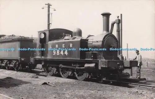 R689613 LNER. 9844. Lokomotive. Postkarte