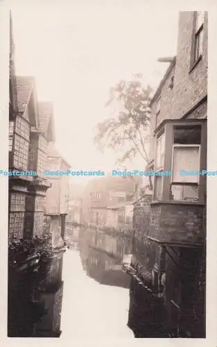 R693003 Canterbury. Dorf. Hochwasser. Postkarte