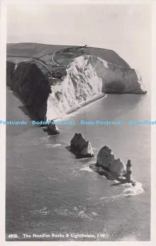 R693314 I. W. The Needles Rocks and Lighthouse. Nahe. RP