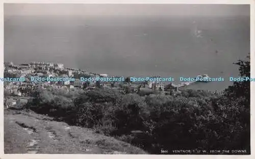 R694837 I.o.W. Ventnor. aus den Downs. Nahe. RP. 1959